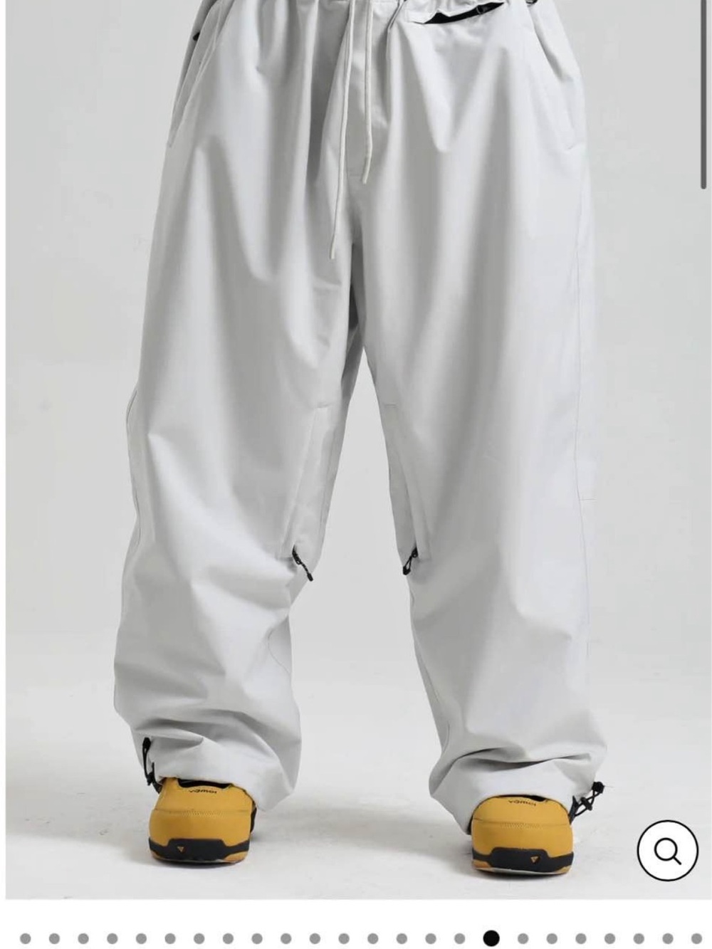 Light Gray Men's Baggy Joggers - Relaxed Fit Sweatpants